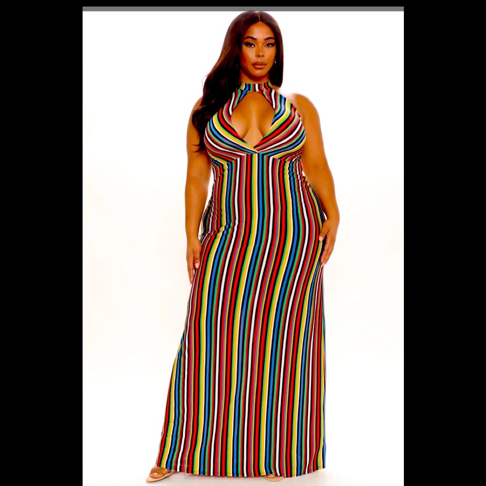 NEVER WORN plus-size maxi dress 🔥🔥